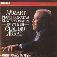 Philips : Arrau - Mozart Sonatas 1 & 3